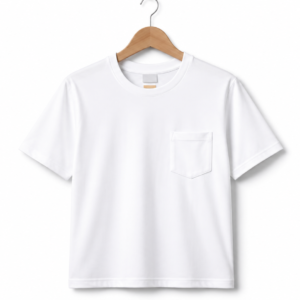 Kaos Pocket Putih